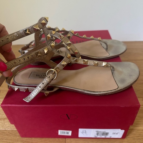 Valentino Rockstud Sandals - Picture 2 of 6